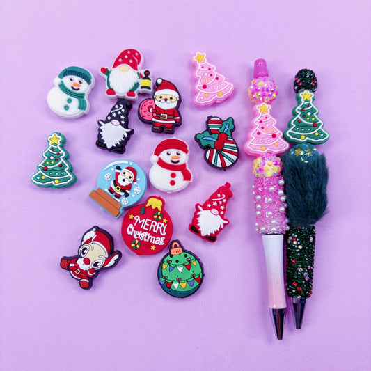 (Anna luckybag) Silicone accessories, pen making, keychain