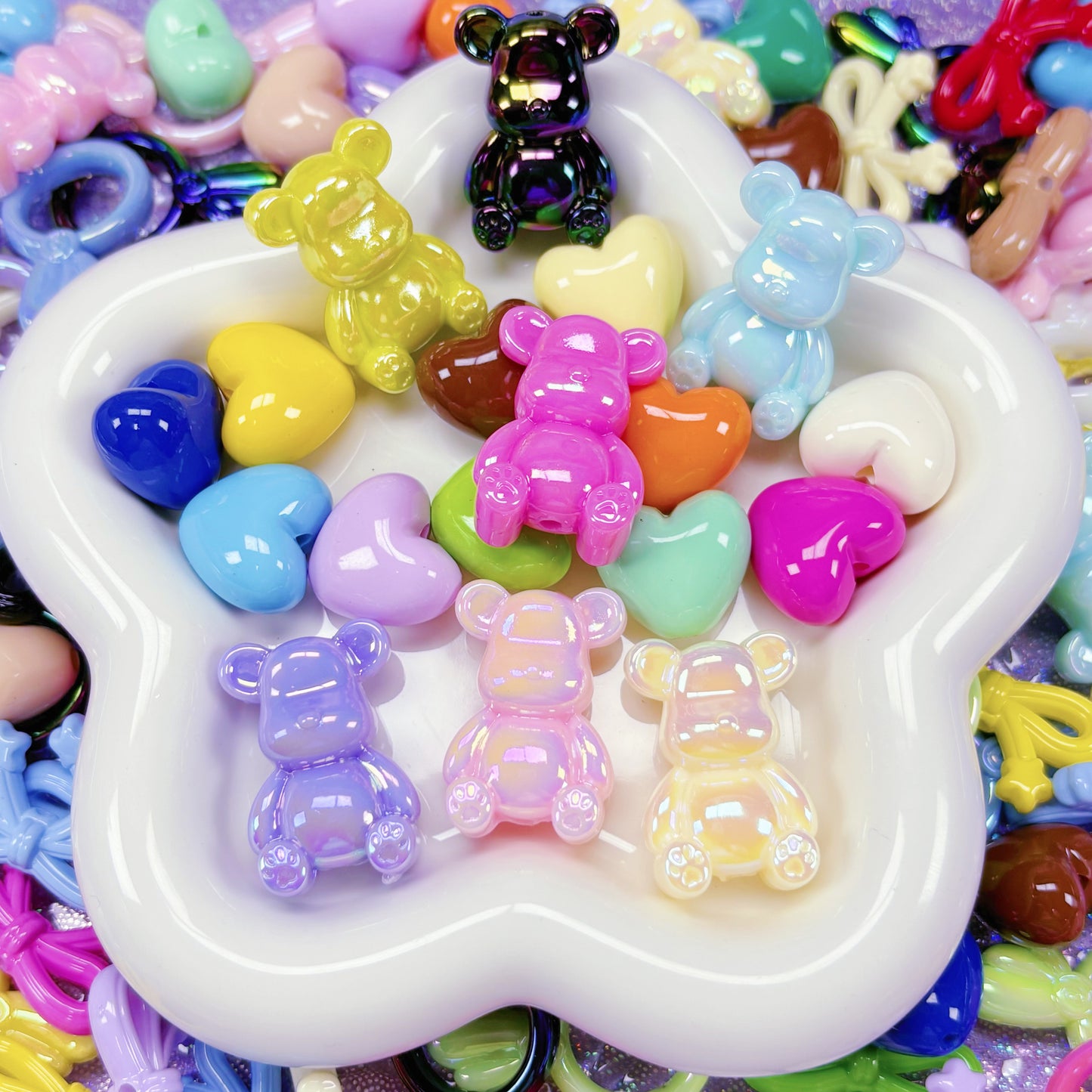 Anna - S 02) High-quality acrylic pen phone chain