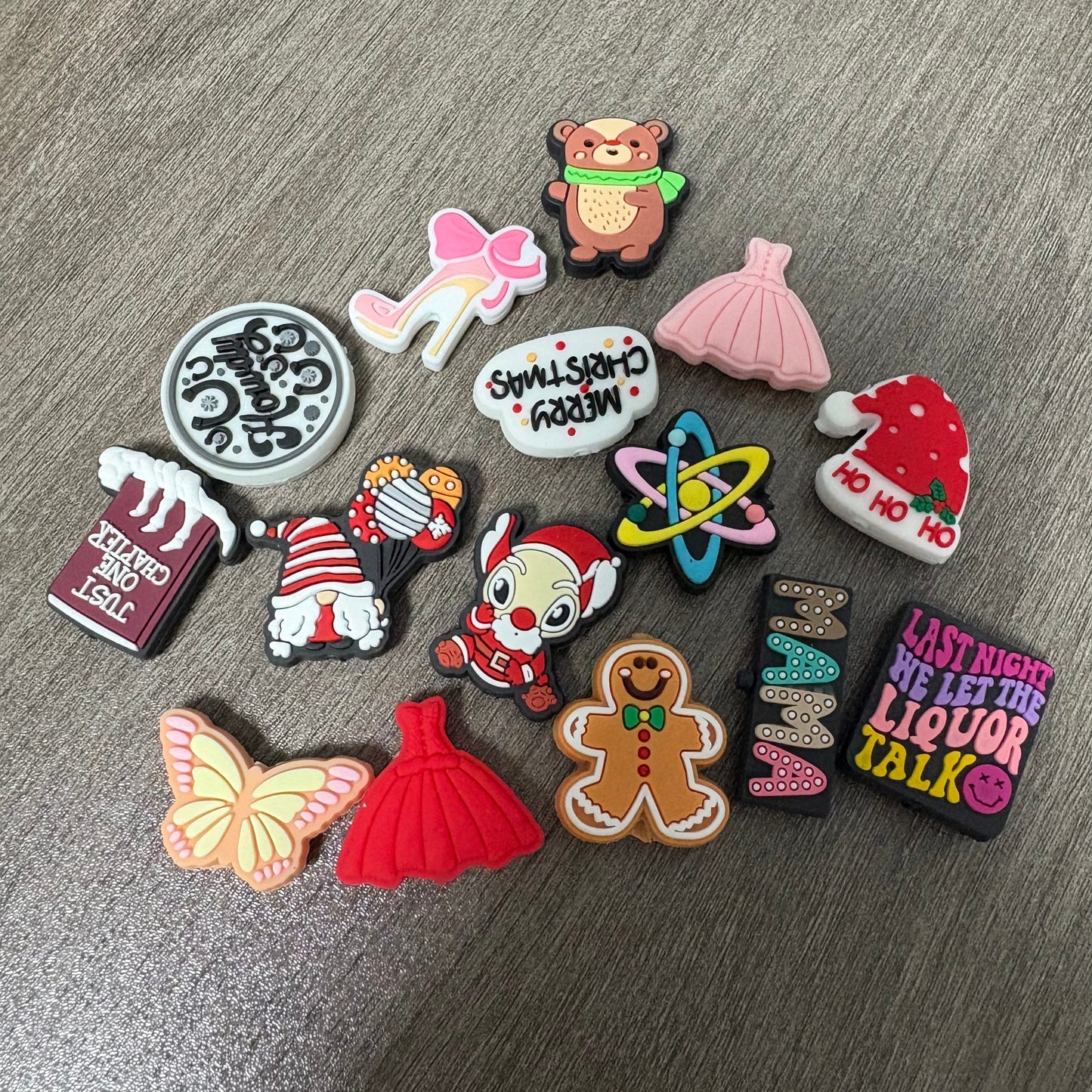 (Anna luckybag) Silicone accessories, pen making, keychain