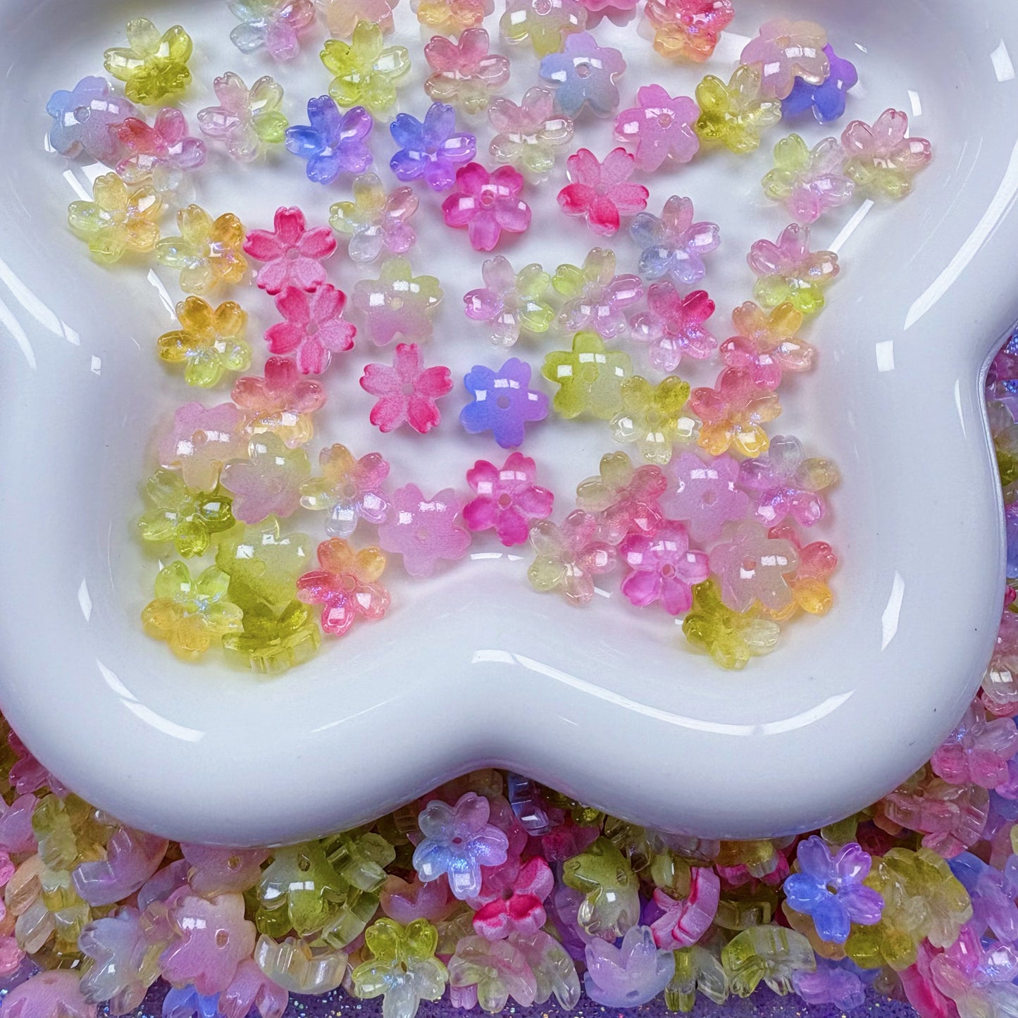 (Anna - Flower-shaped Butterfly)Making bracelets, phone chains, pendants, and decorations