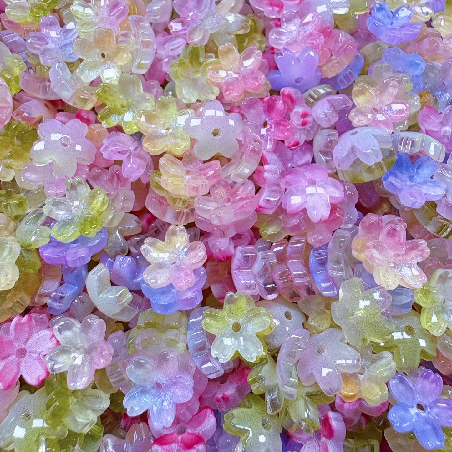 (Anna - Flower-shaped Butterfly)Making bracelets, phone chains, pendants, and decorations